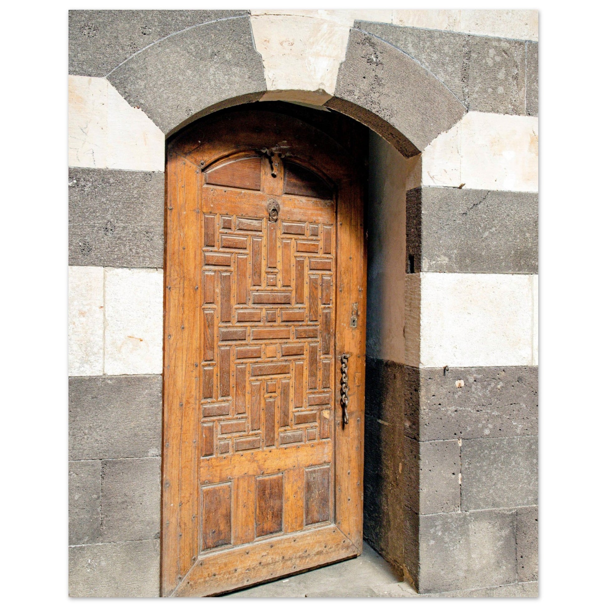 Damascus Door Art Print