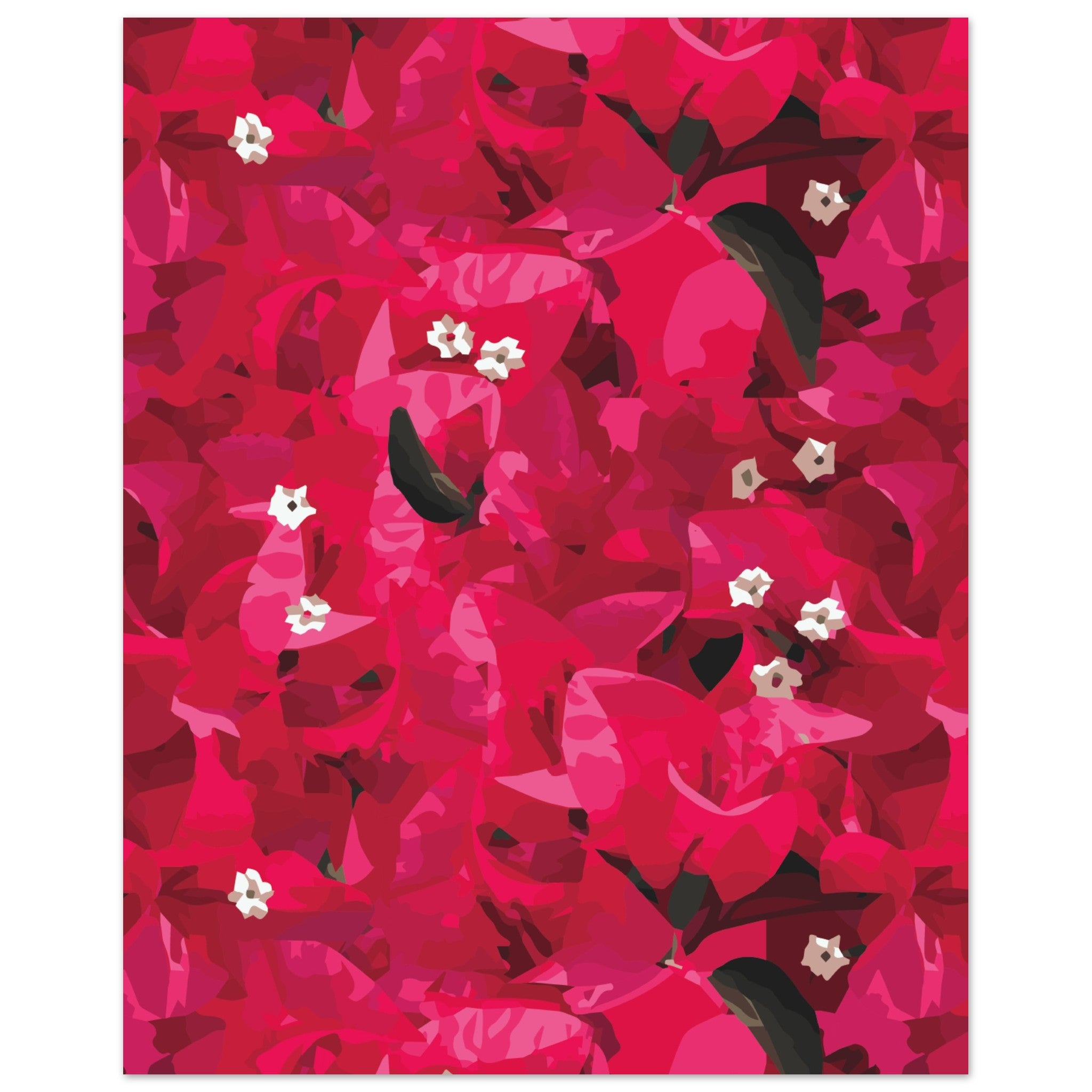 Bougainvillea art print