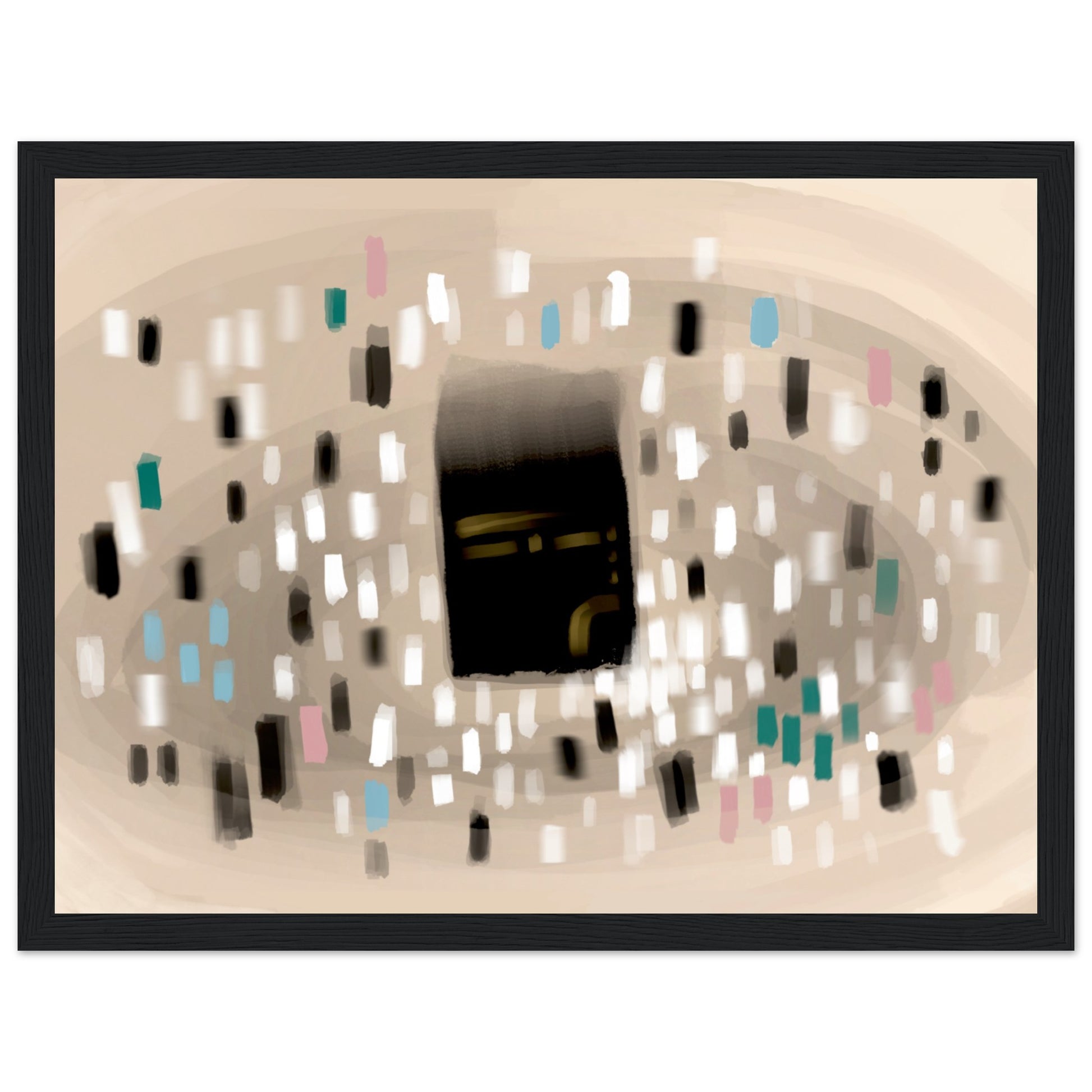 Kaaba art and frame 