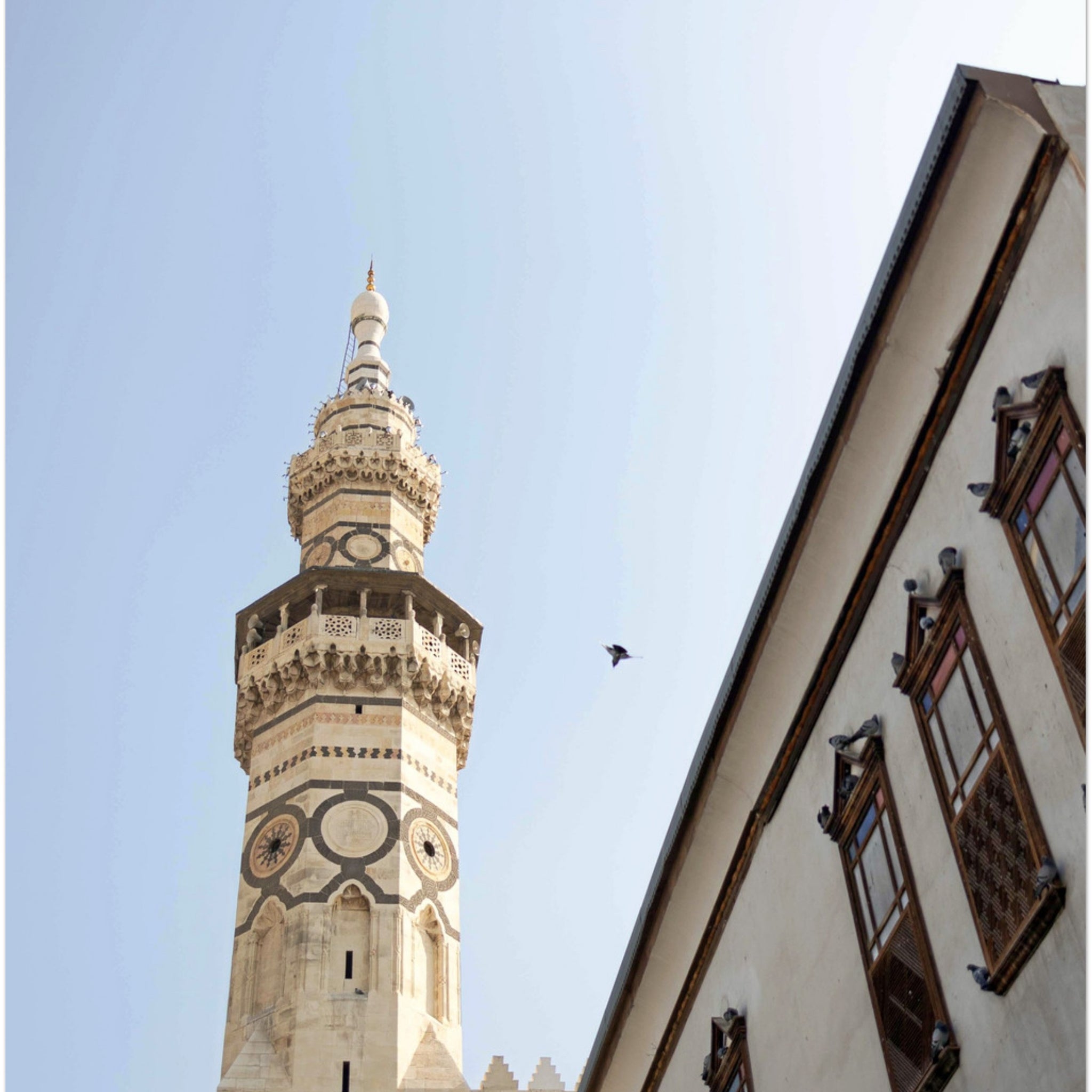 Umayyad Mosque Architecture Wall Art